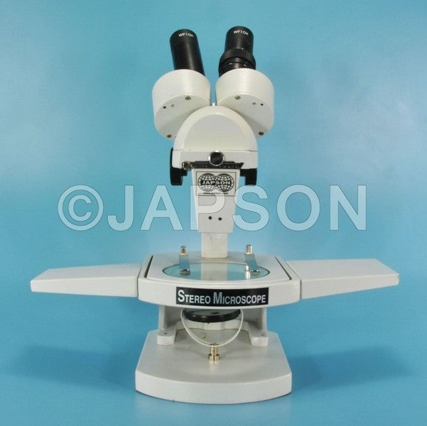 Inclined Stereo Microscope, with Attachable Base and Mirror Illumination Inclined Stereo Microscope, with Attachable Base and Mirror Illumination